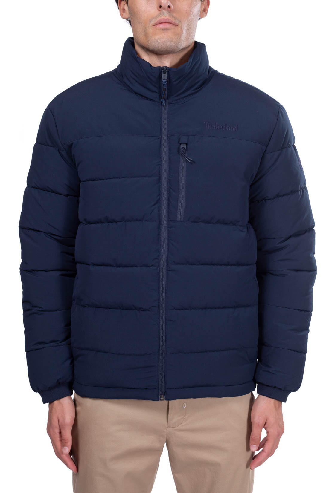 Piumino uomo trapuntato con ricamo logo 2/5