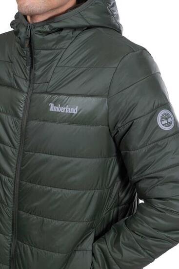 Piumino uomo trapuntato con cappuccio