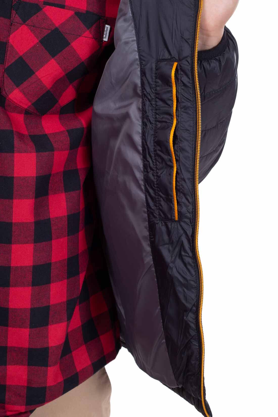 Anorak acolchado para hombre - resistente al agua, cortaviento, con capucha 4/5