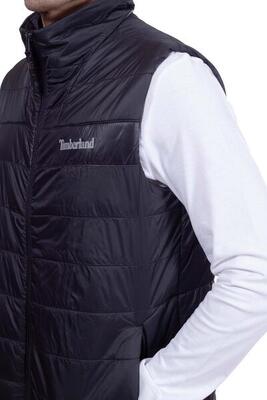 Piumino uomo smanicato con logo