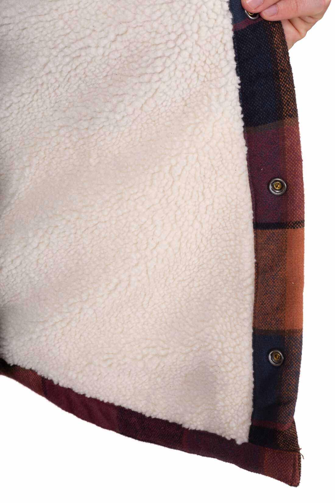 Giubbotto imbottito - sportswear - Uomo - Sherpa - Relaxed - Blu navy 5/6