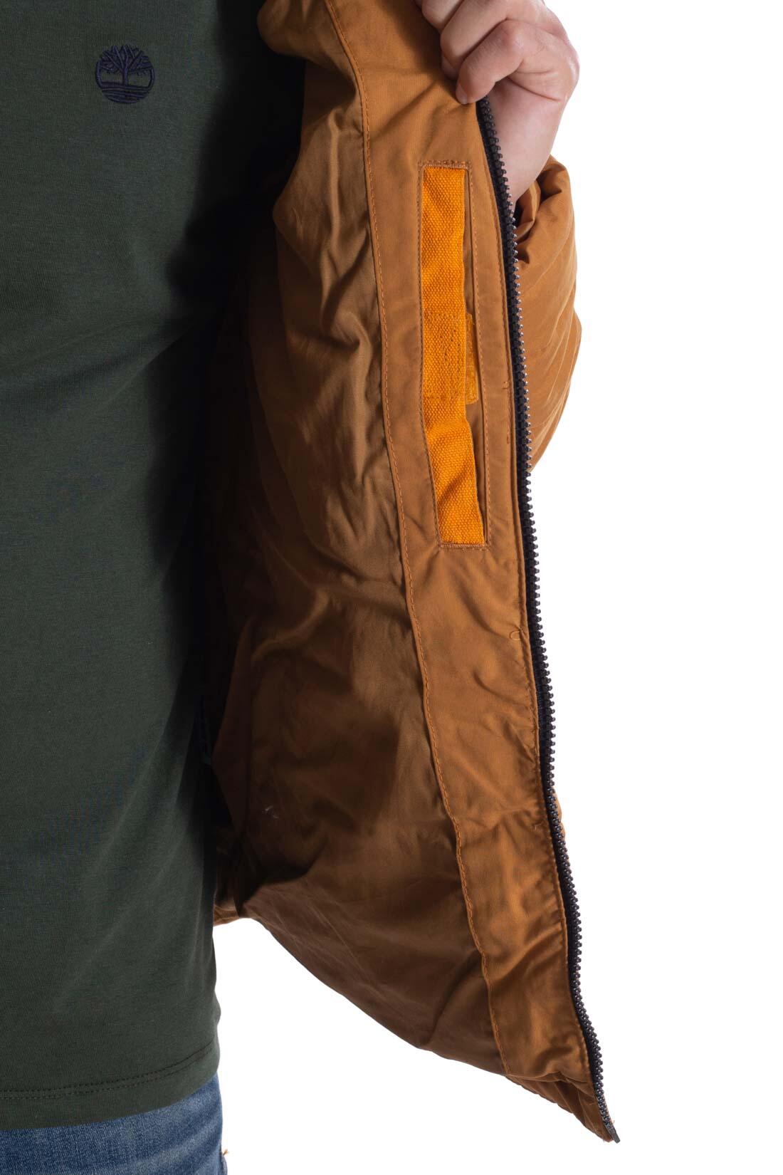 Piumino uomo con logo patch 4/4