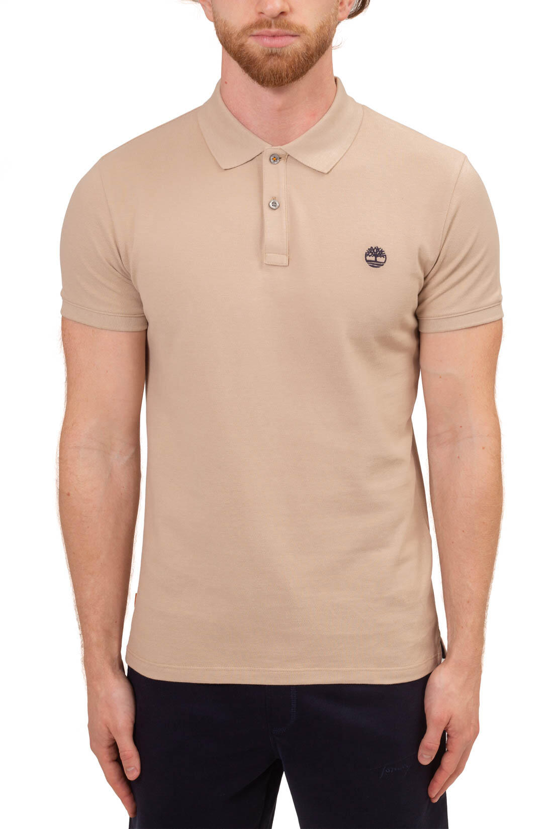 Polo uomo slim basic con logo  - Taglia 3XL 2/4