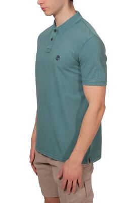 Polo uomo regular stone-washed con logo - Taglia L