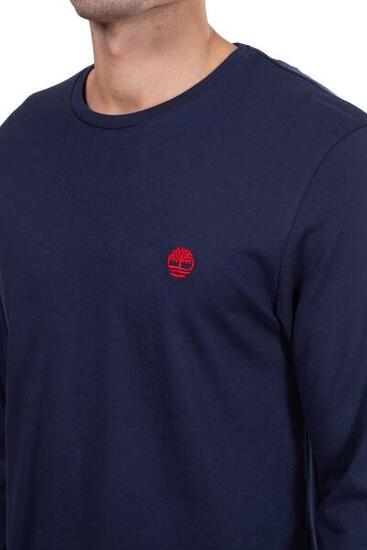 T-shirt uomo basic con polsini e logo