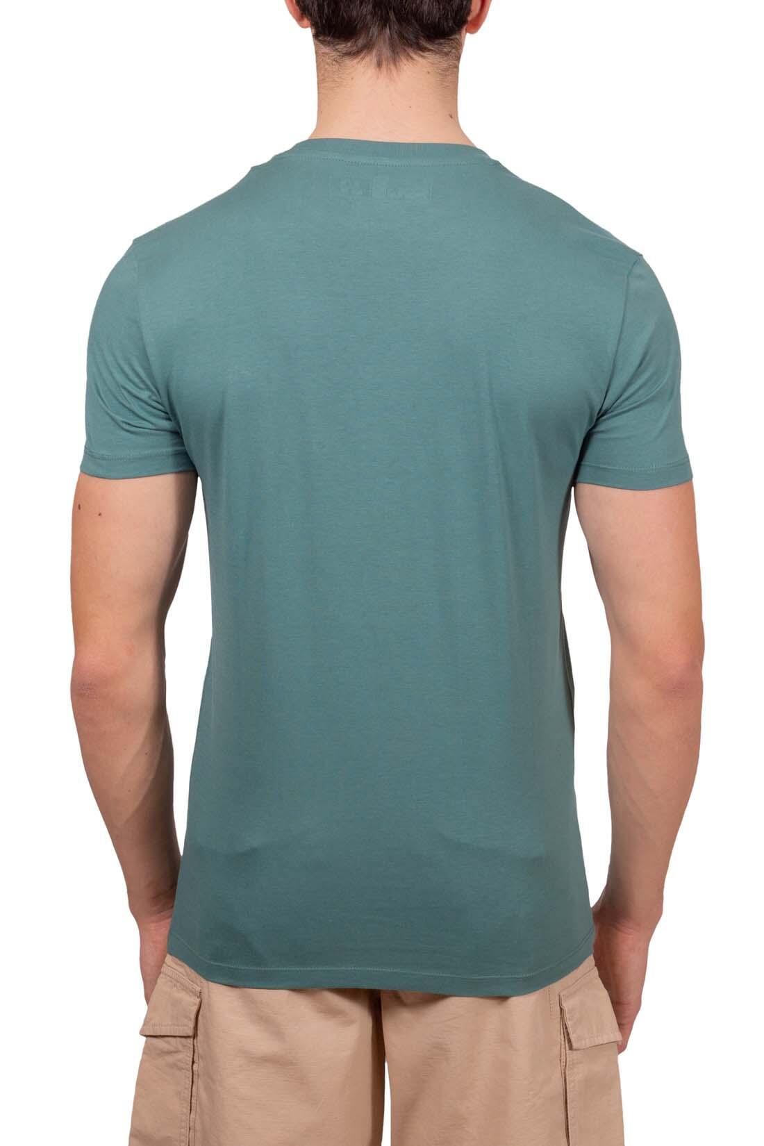 T-shirt uomo slim con logo  - Taglia L 3/5