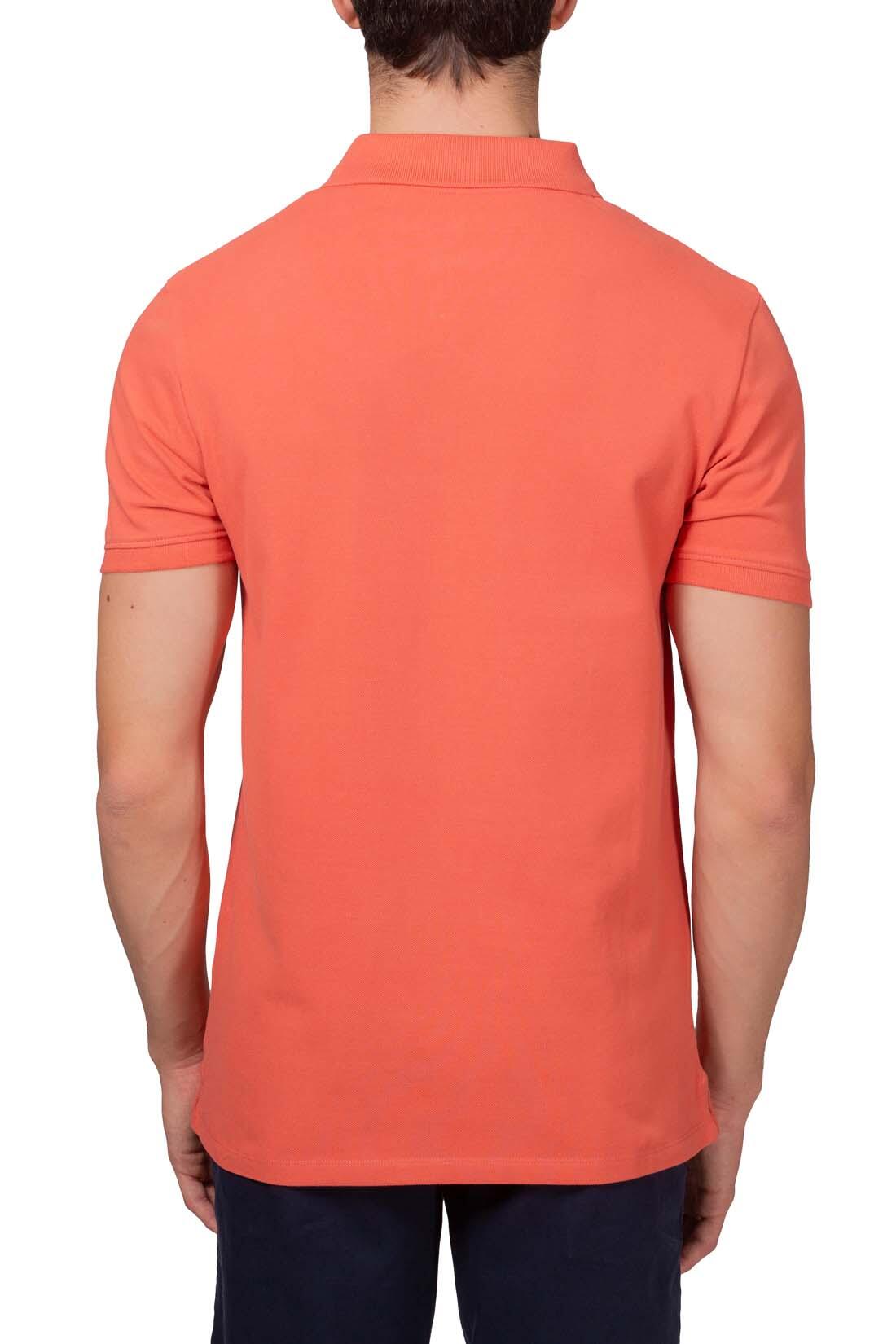 Polo uomo slim basic con logo  - Taglia 3XL 3/5