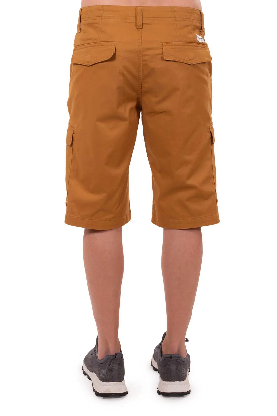 Bermudas cargo - sportswear - Men - Relaxed fit, cargo pockets - Brown 4/4