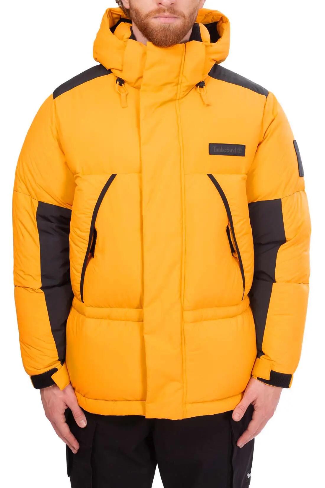 Parka uomo colorblock imbottitologo 2/7