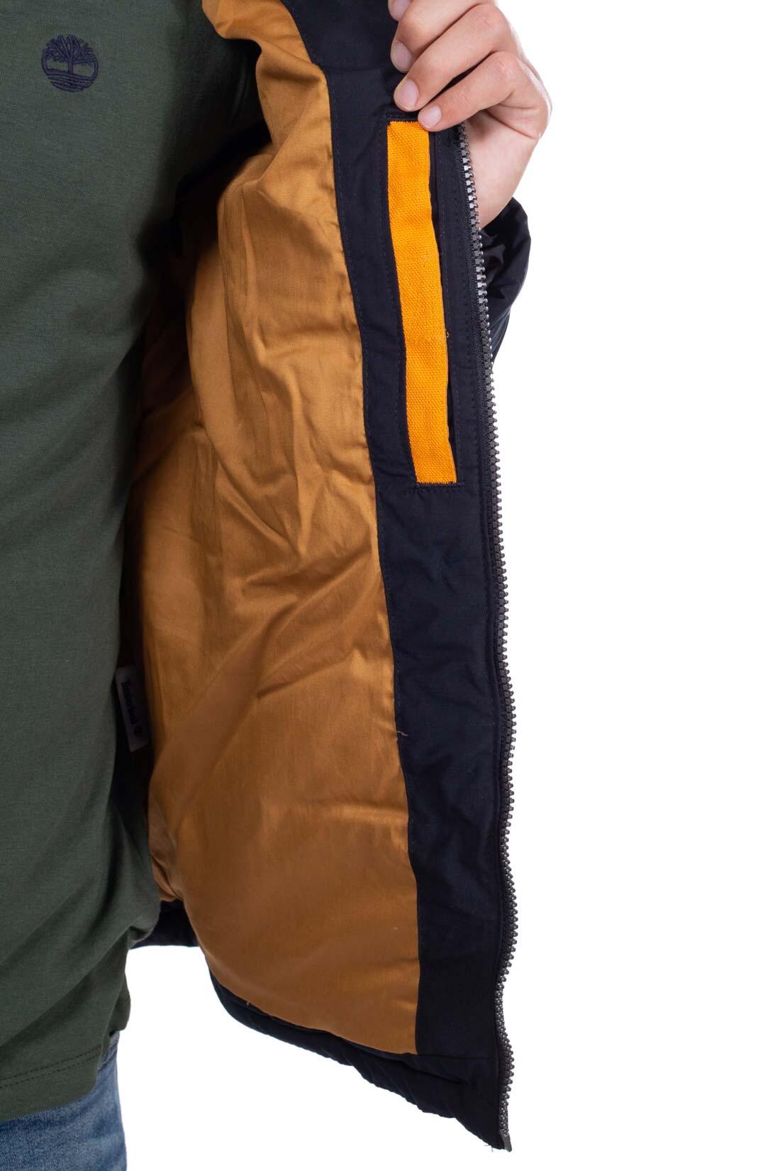 Piumino uomo con logo patch 4/5