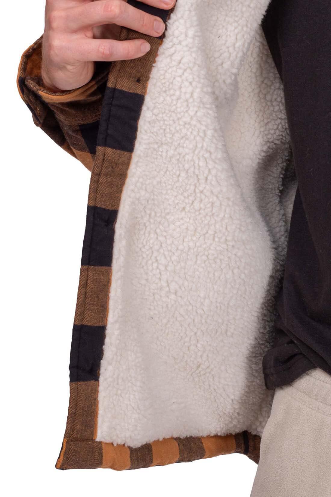 Giacca uomo Buffalo con fodera in sherpa 5/6
