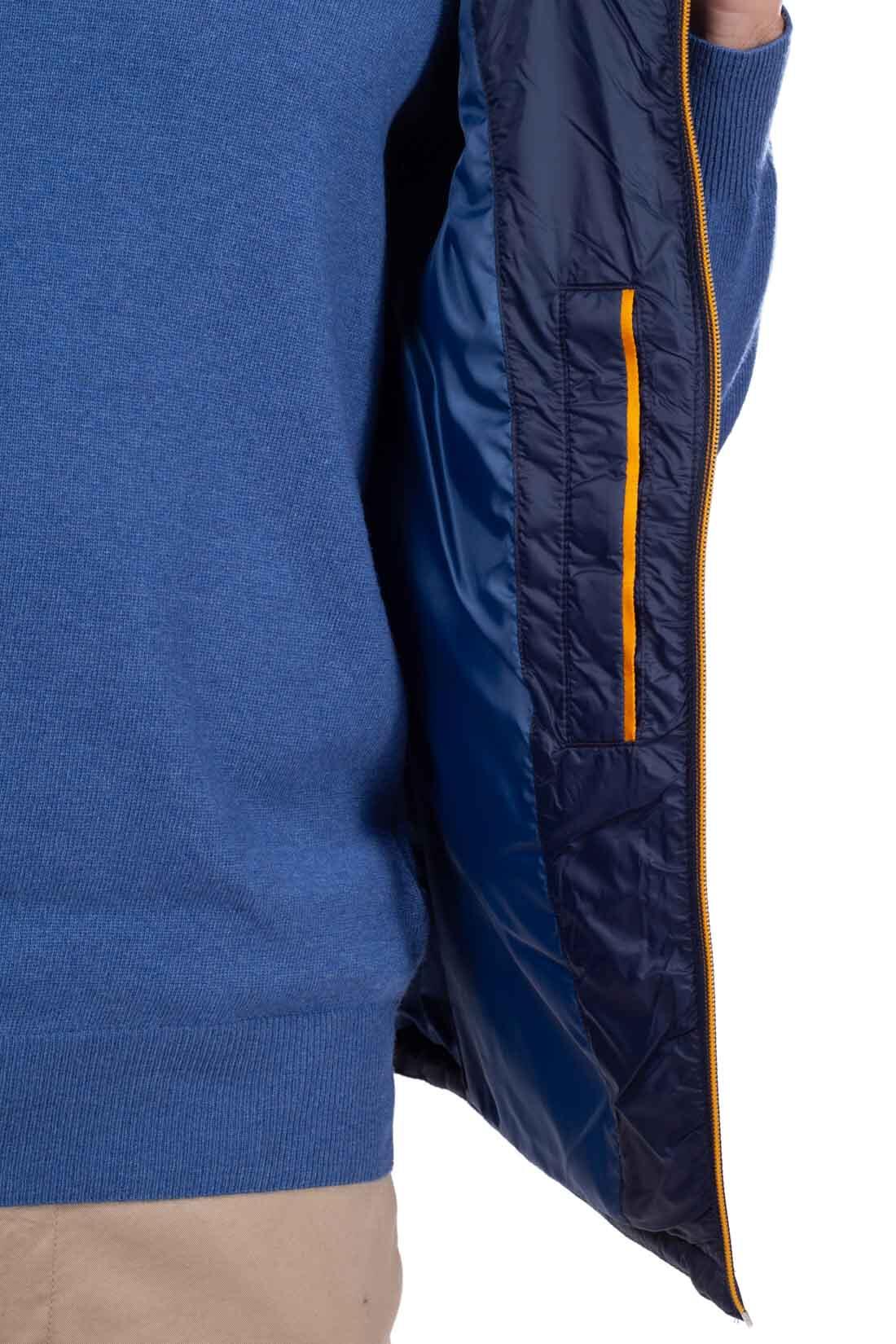 Piumino uomo smanicato con logo 5/5