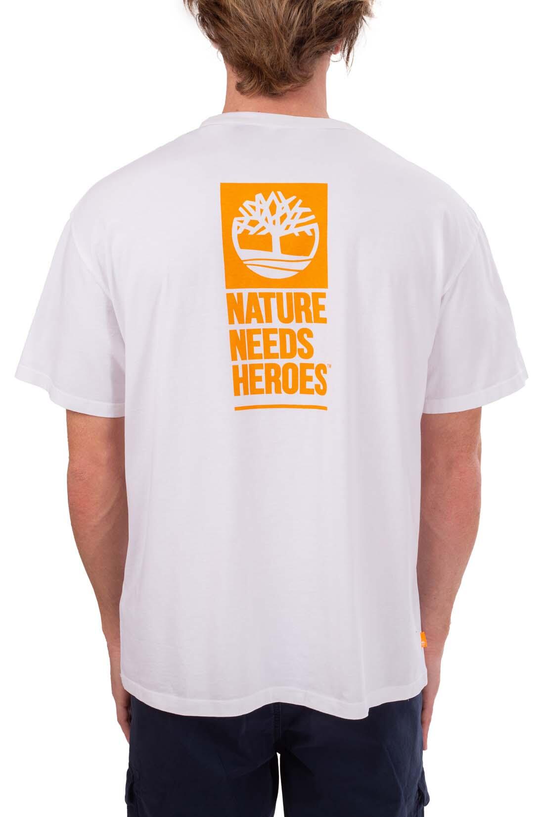 T-shirt uomo con stampa NNH a contrasto   - Taglia M 3/4