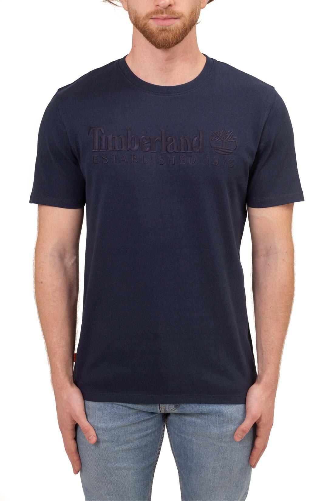T-shirt uomo regular con ricamo logo  - Taglia S 2/4