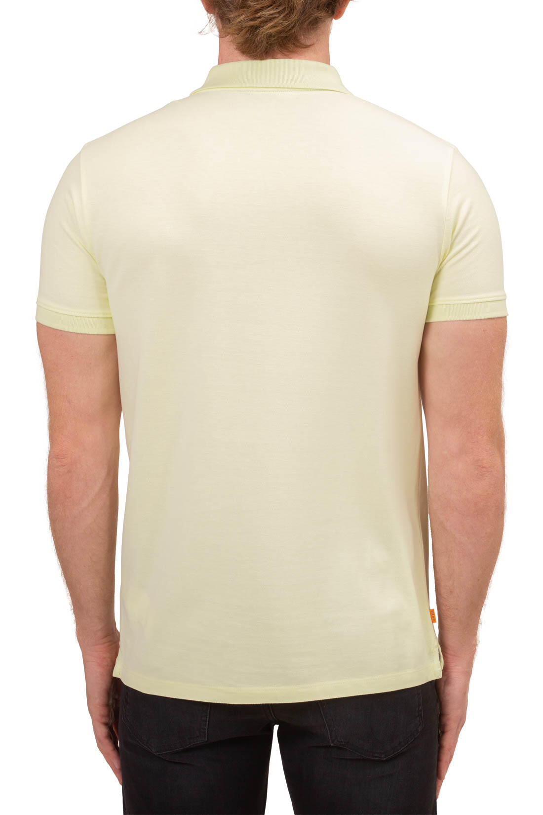 Polo uomo slim basic con logo  - Taglia XXL 3/4