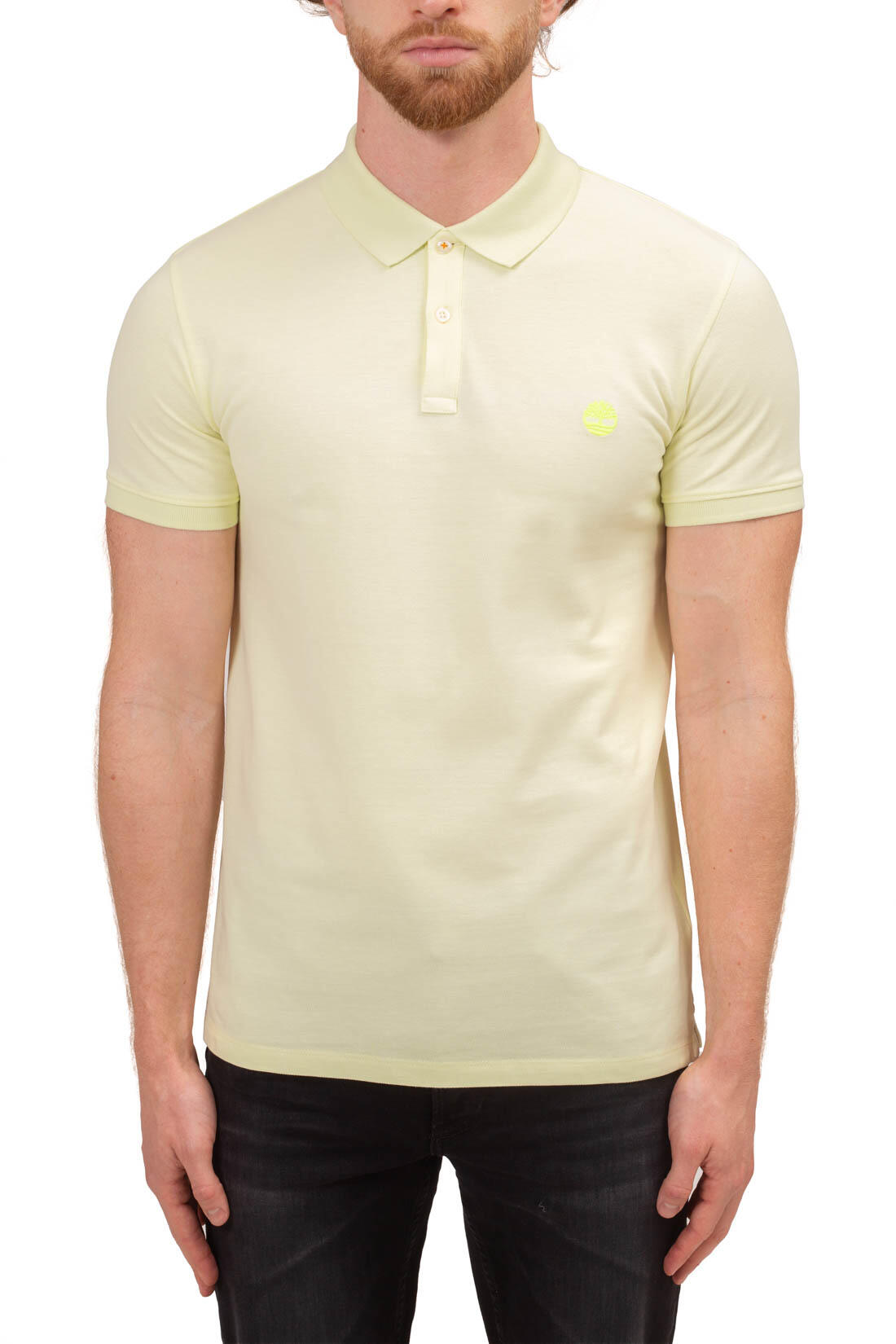 Polo uomo slim basic con logo  - Taglia XXL 2/4