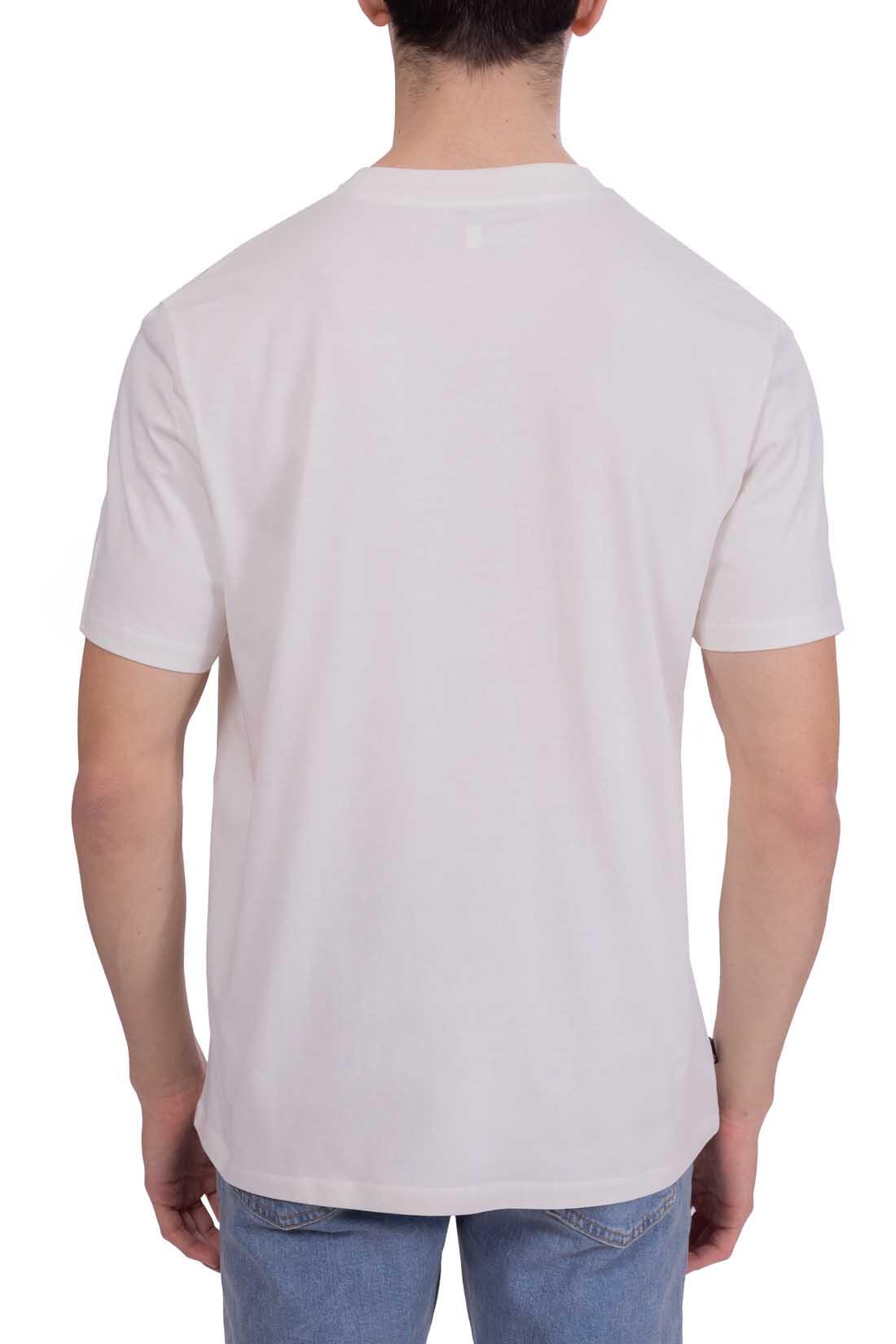 T-shirt uomo con logo lineare  - Taglia XXL 3/5