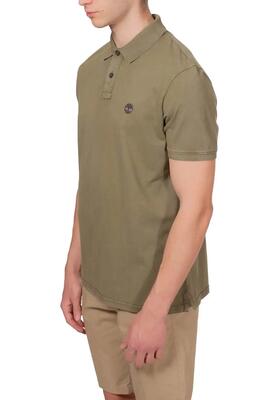 Polo uomo regular stone-washed con logo - Taglia L