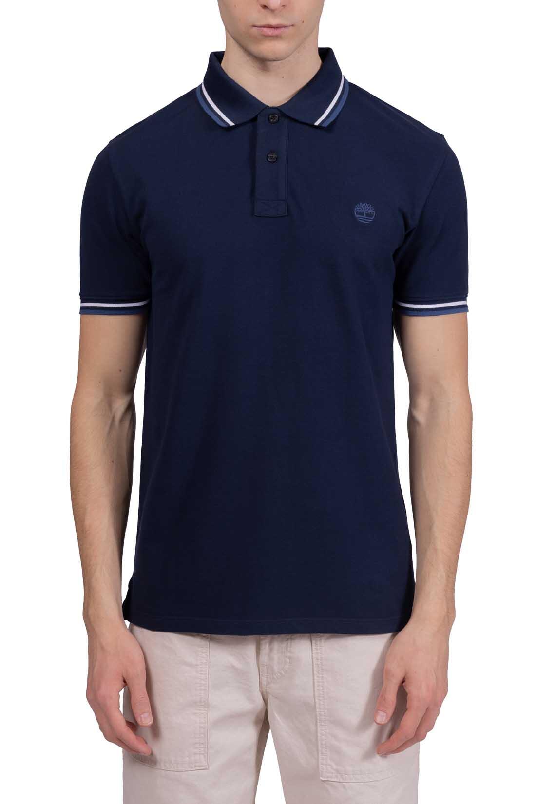 Polo uomo slim con profili a contrasto  - Taglia 3XL 2/5