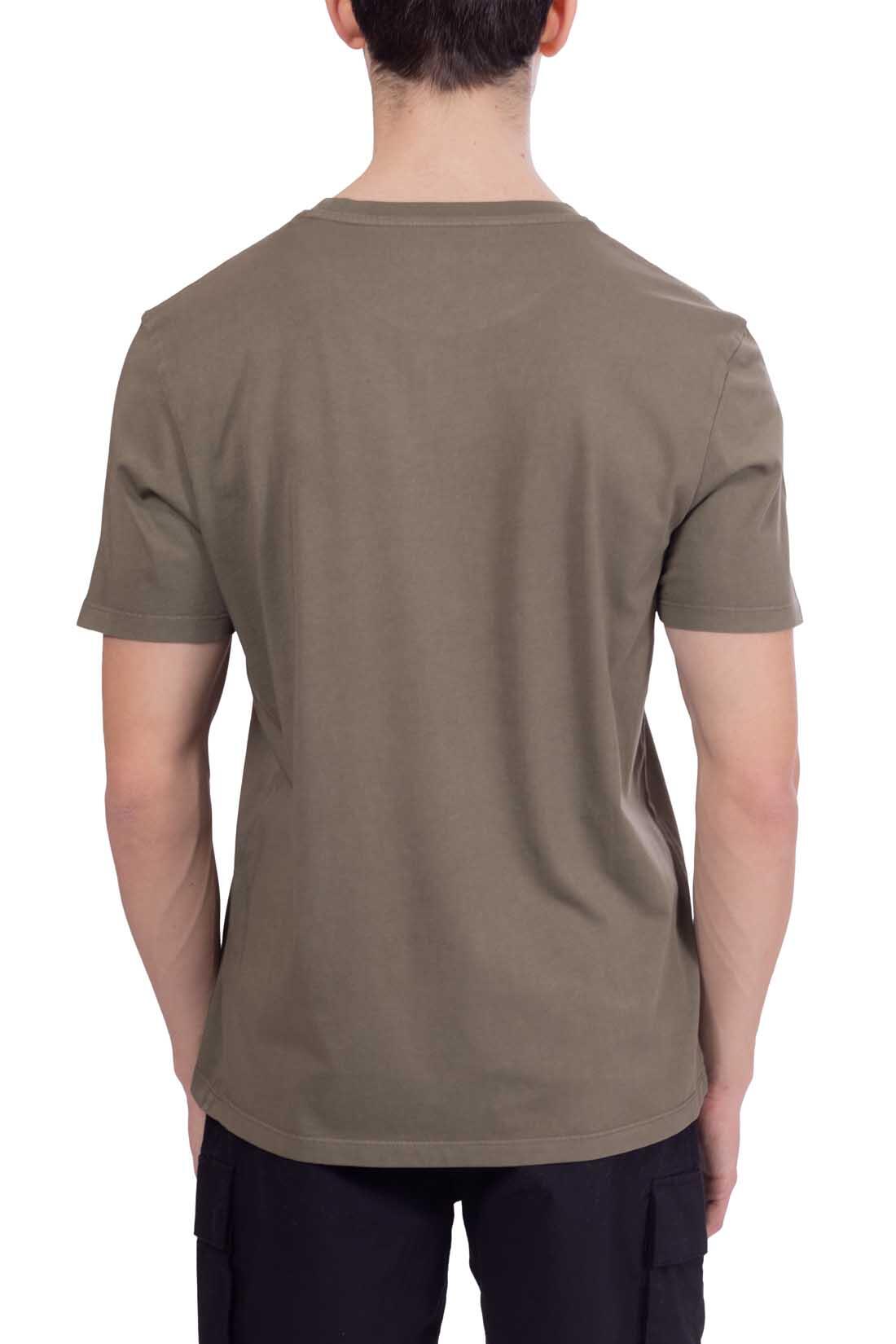T-shirt uomo regular con ricamo logo - Taglia XXL 3/5