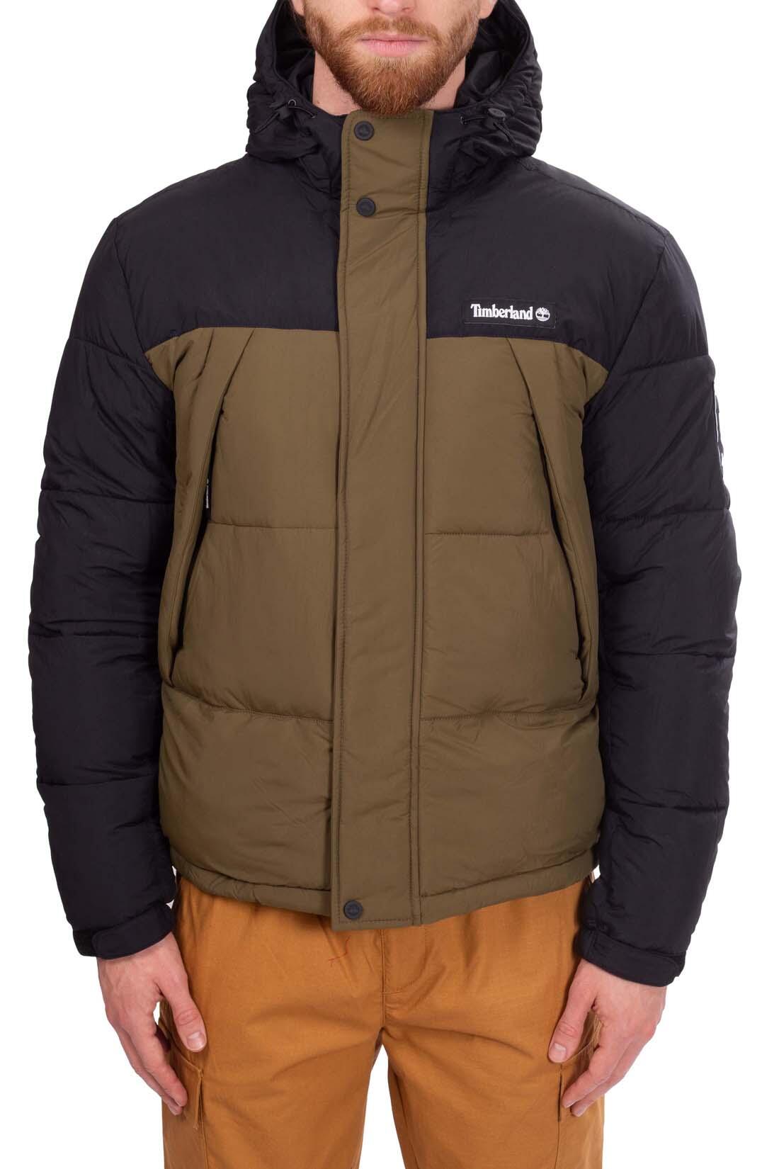 Giaccone uomo imbottito colorblock 2/6