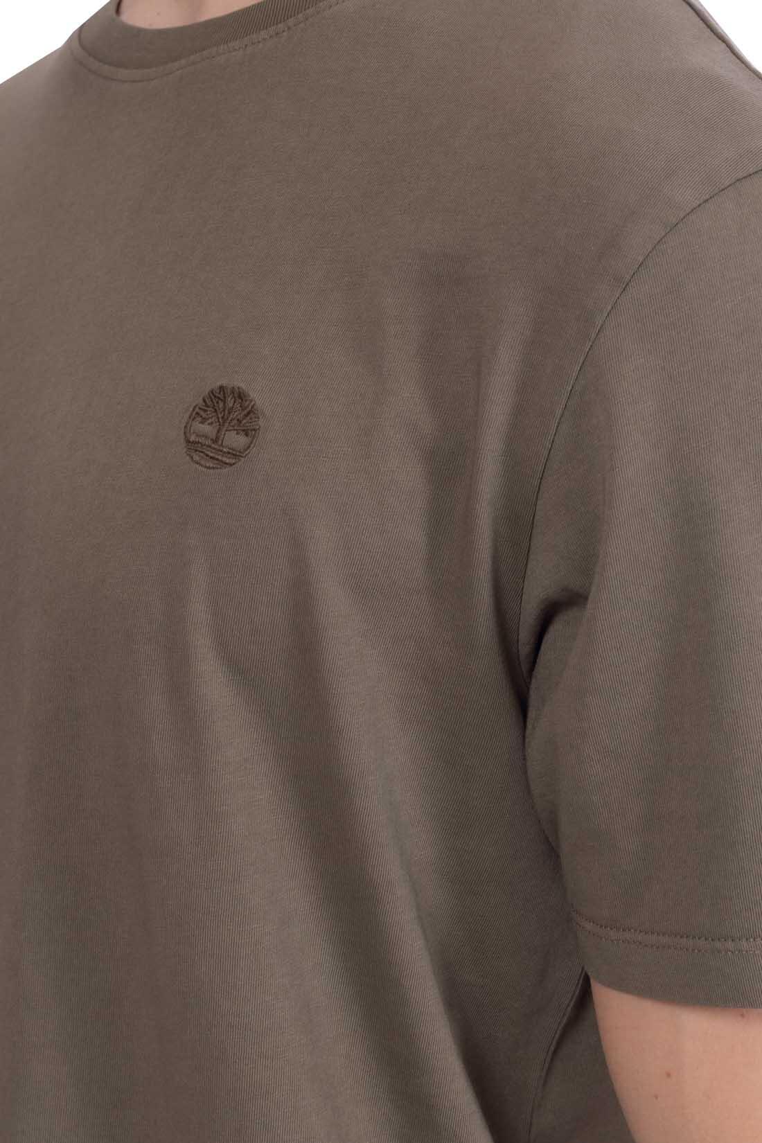 T-shirt uomo regular con ricamo logo - Taglia XXL 4/5