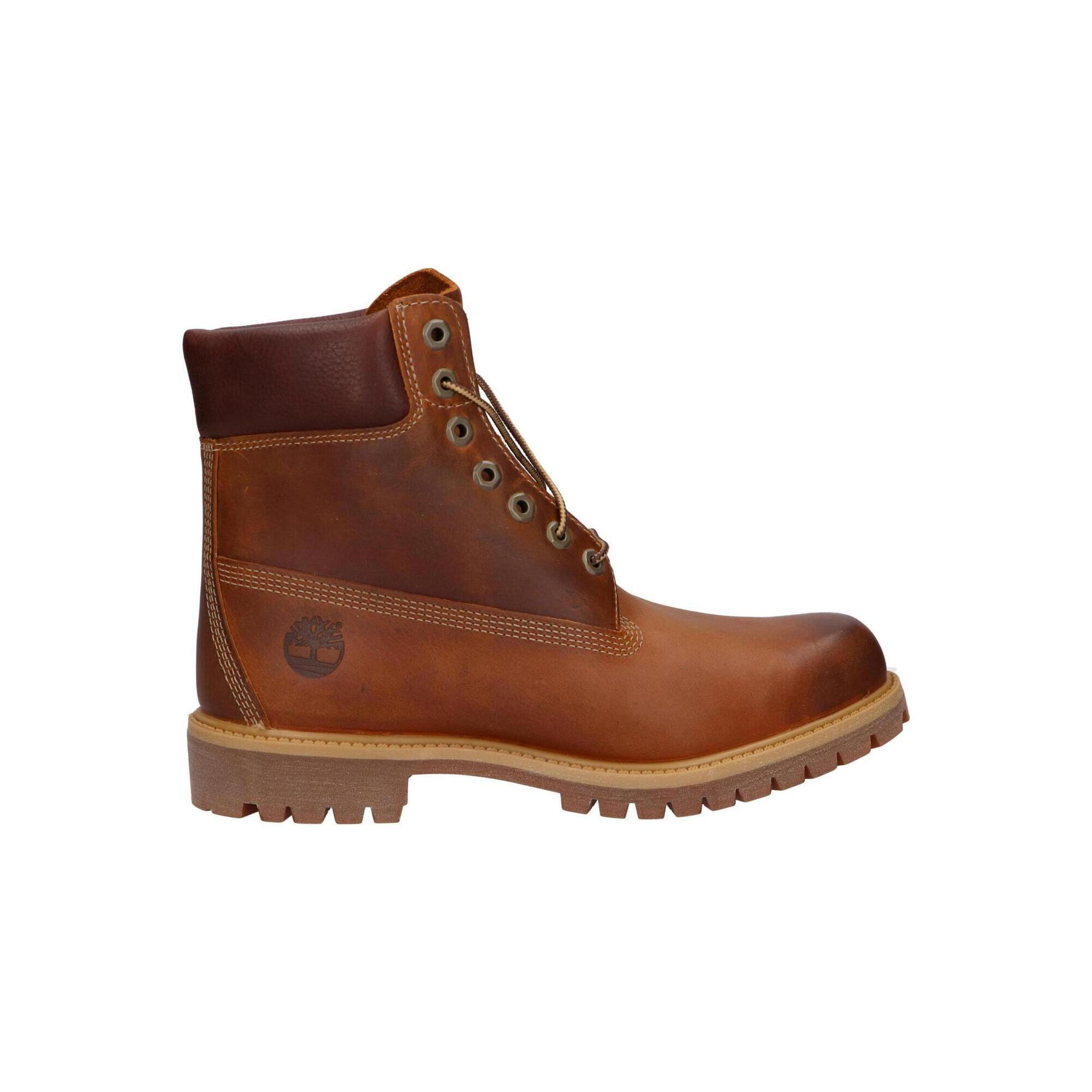 Timberland - Stivaletti Uomo 6-inch Heritage In Pelle - Bottes De Chasse - Marron - Decathlon
