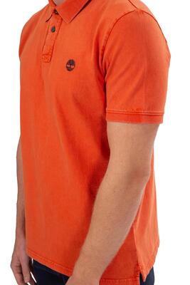 Polo uomo regular stone-washed con logo - Taglia L