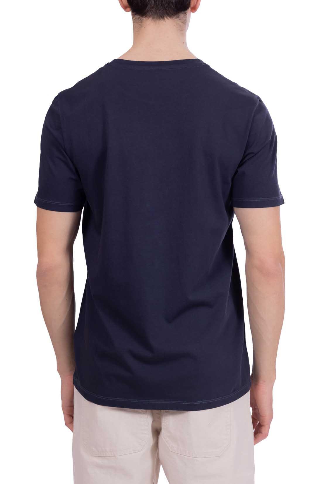 T-shirt uomo regular con ricamo logo - Taglia M 3/5