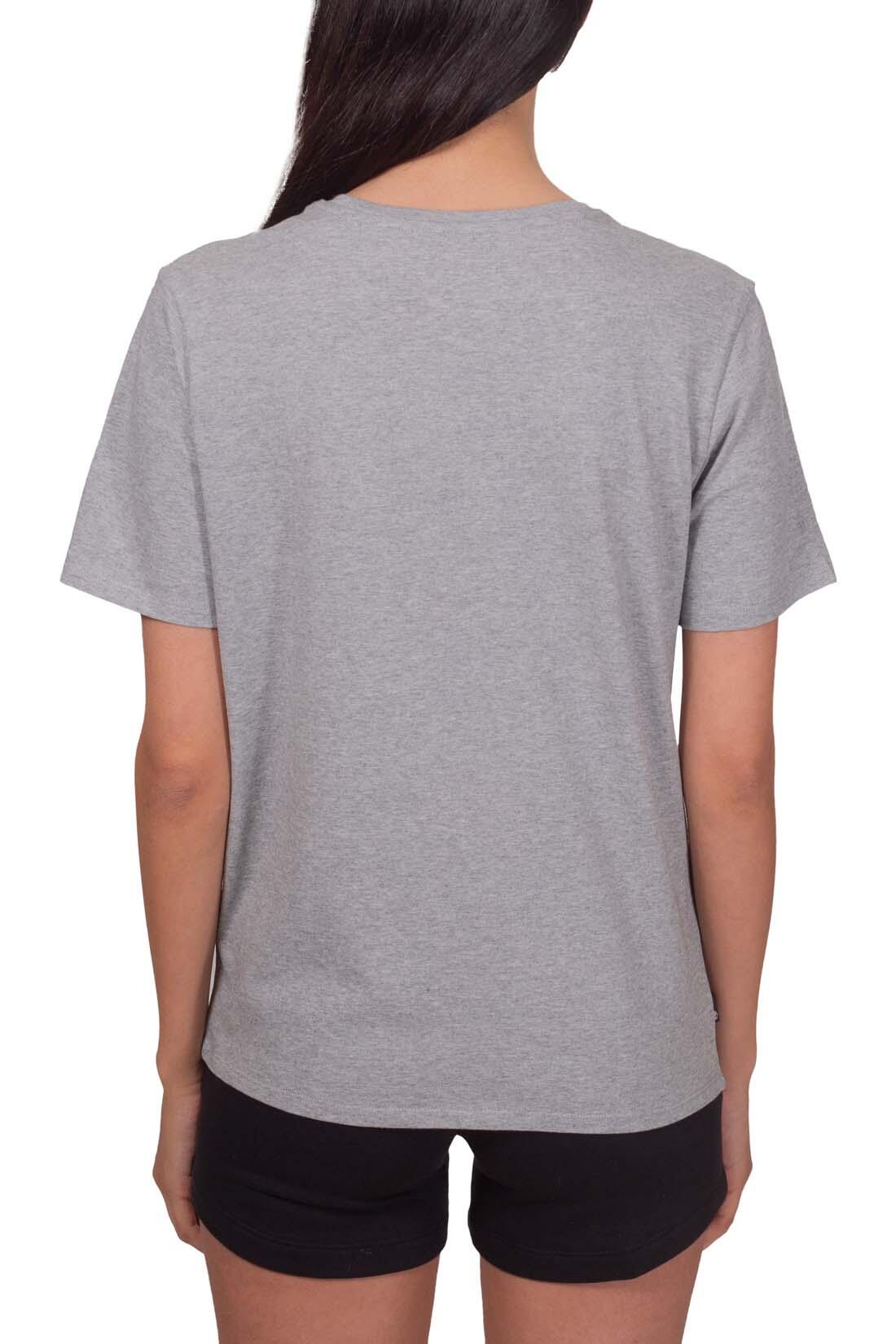 T-shirt donna con logo lineare  - Taglia XL 3/5