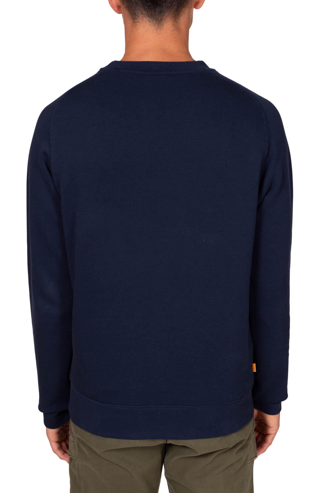 Felpa uomo girocollo con maniche a raglan 3/4