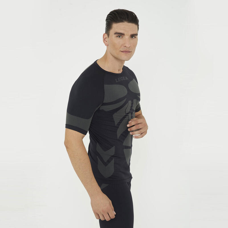 Barbati Antrenament Maglia D-TECH Maneci Scurte