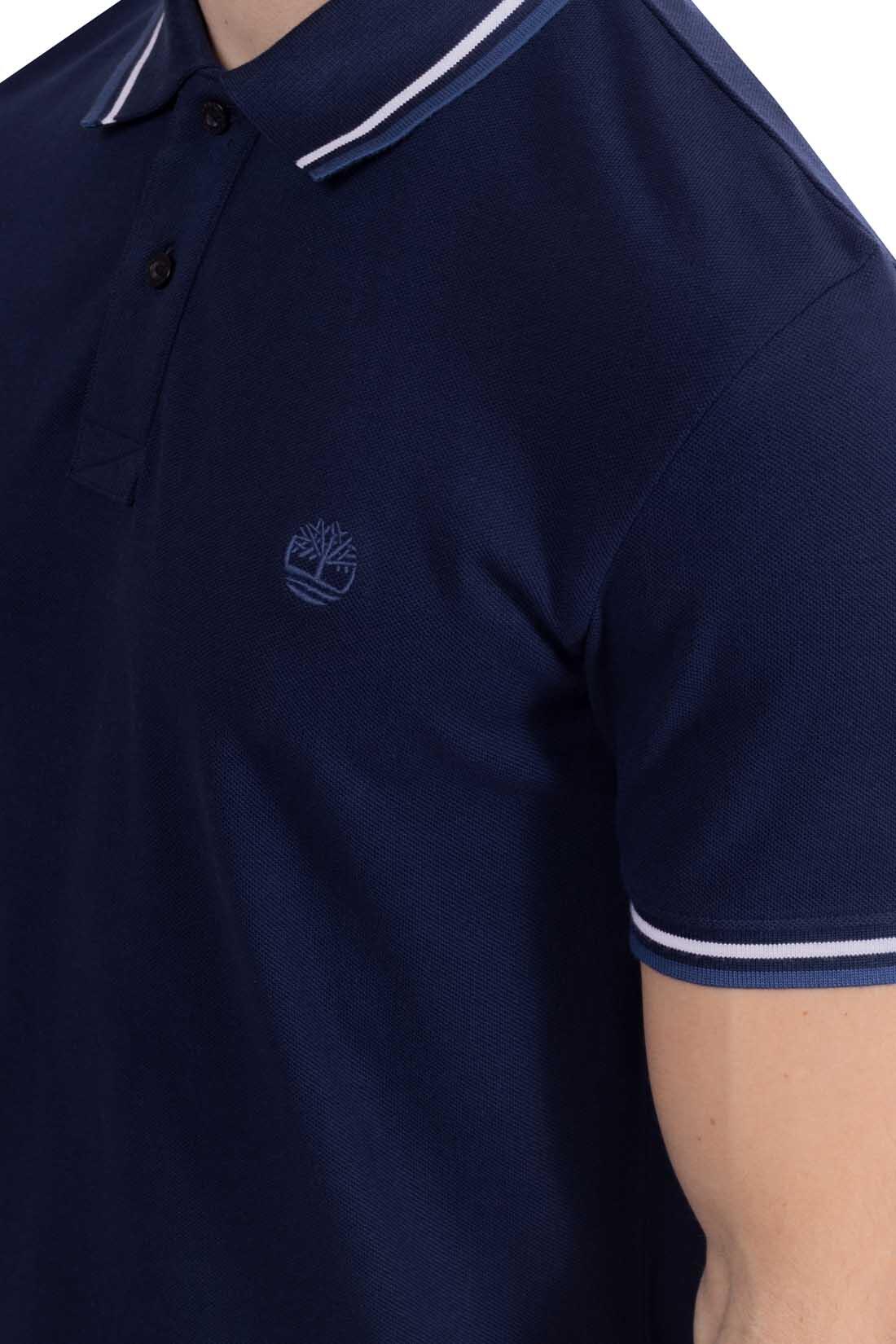 Polo uomo slim con profili a contrasto  - Taglia 3XL 5/5