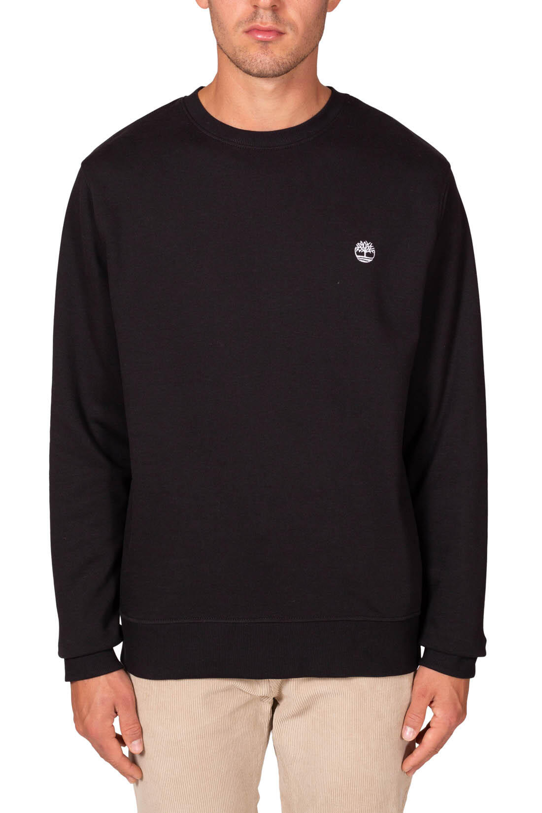 Felpa girocollo - uomo - regular fit - maniche lunghe - con logo 2/4