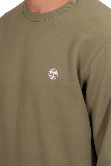 Felpa girocollo - uomo - regular fit - maniche lunghe - con logo