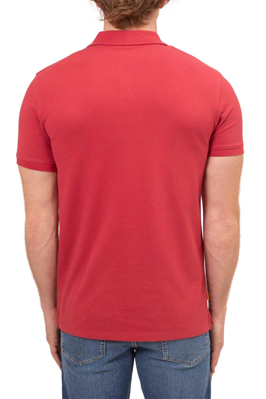 Polo uomo slim basic con logo  - Taglia S 3/4