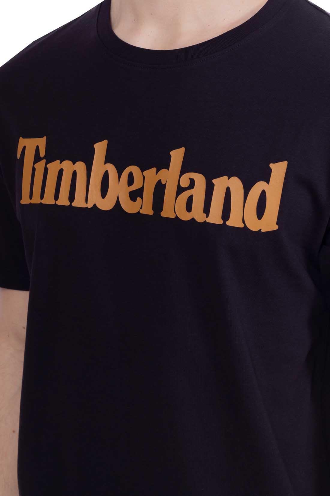 T-shirt uomo con logo lineare  - Taglia S 5/5
