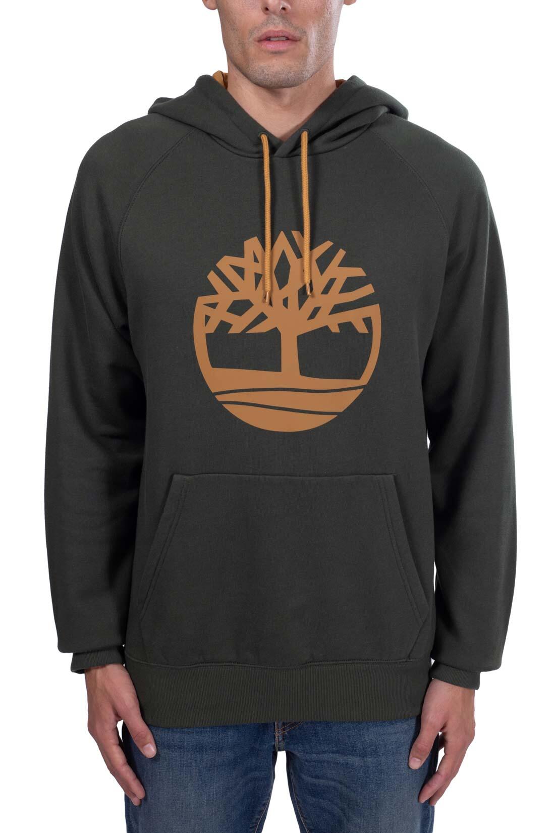Felpa uomo con cappuccio e logo 2/4