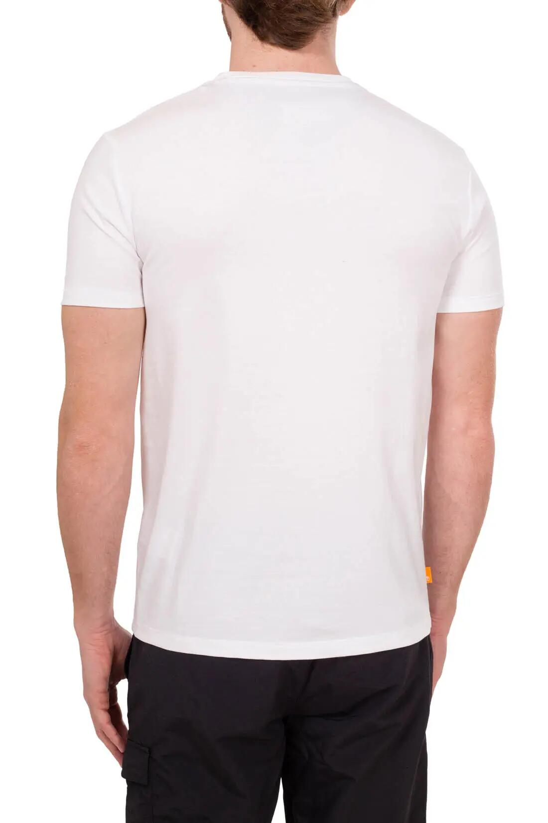 "River" TShirt für , Rundhalsausschnitt Herren Weiß 3/5