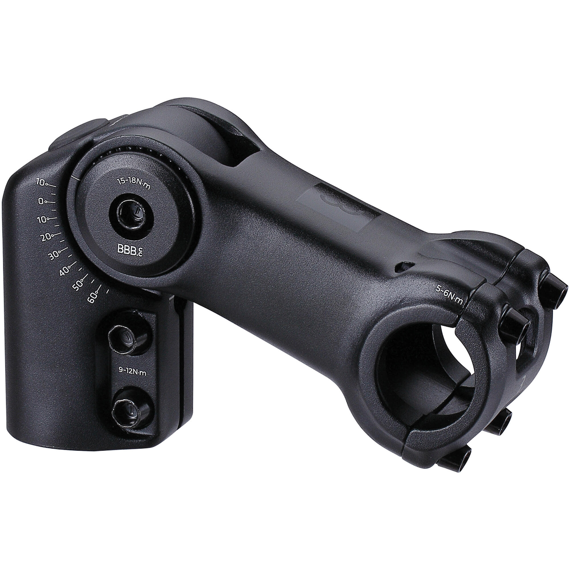 Vorbau CONTEC Seto Stick Noir Pour Guidon Vélo - 95mm, Ø 22.2/25.4mm