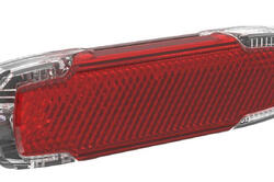 Éclairage arrière à batterie pour porte-bagage espcement entre vis Busch & Mülle