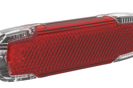 Éclairage arrière à batterie pour porte-bagage espcement entre vis Busch & Mülle