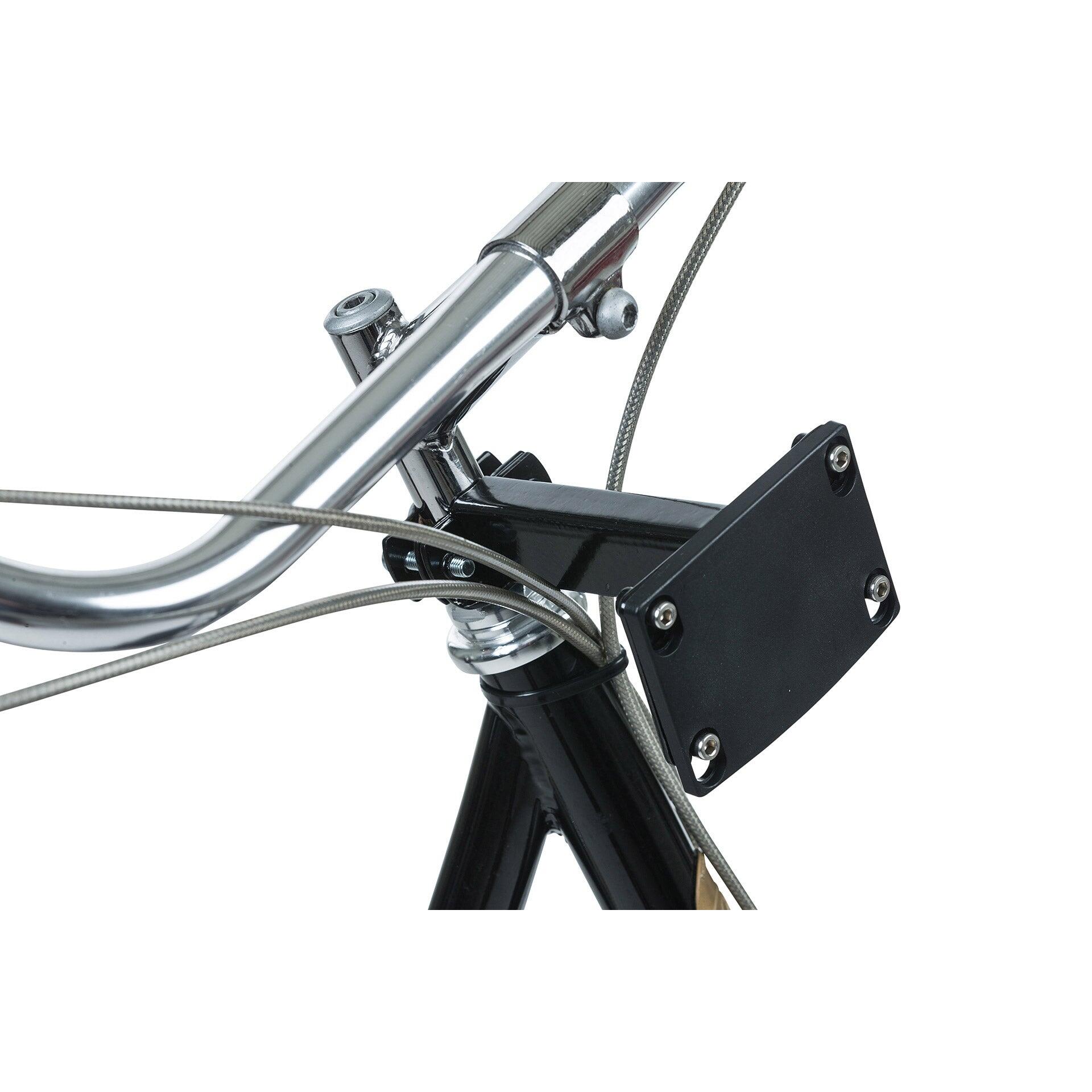 Basil Fixed Stem Holder - Black 4/4