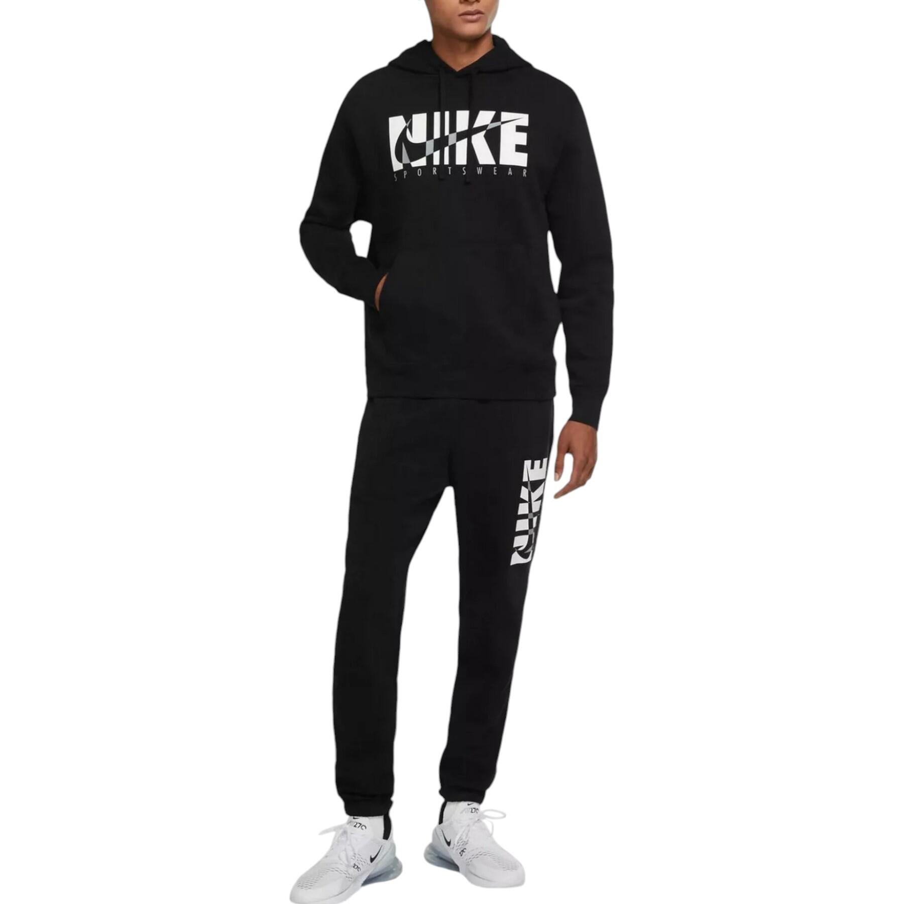 Nike Mens Full Tracksuits Bottom Set Pullover Hoodie Sweatshirt