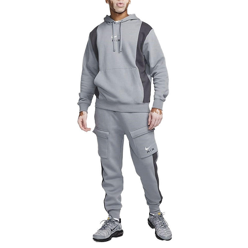 Sweatshirt Cargo Nike Tracksuit Sweatpants Mens Nike Grey