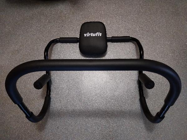 Appareil Pour Abdominaux VirtuFit Pro – Noir – Soutien Dos, Oreiller Confort – Fitness Maison