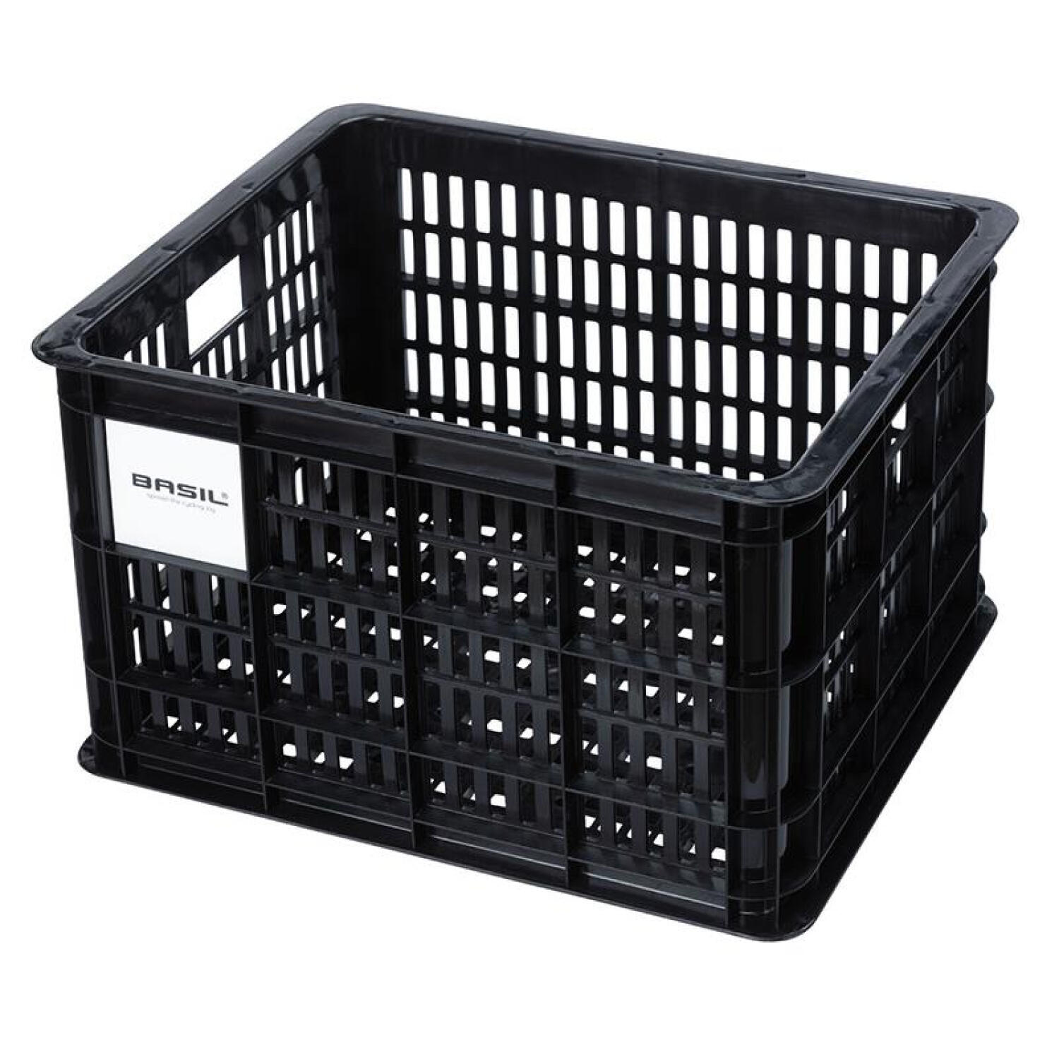 Skrzynia Rowerowa Z Recyklingu Crate M 29,5 Litra 35 X 45 X 25 Cm - Czarna