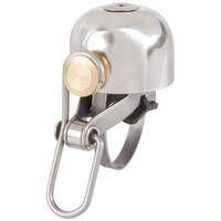 M-wave bella c-yell mini-bel koper zilver - 30mm doorsnede