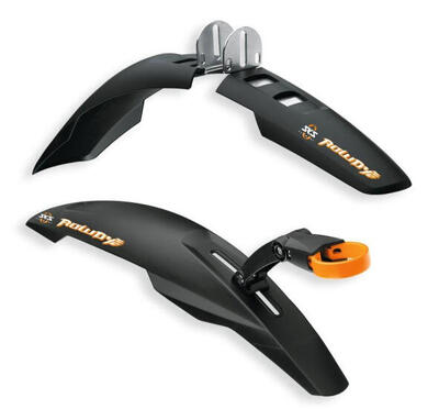 Sks rowdy zwarte spatborden set voor 20-24 inch fietsen
