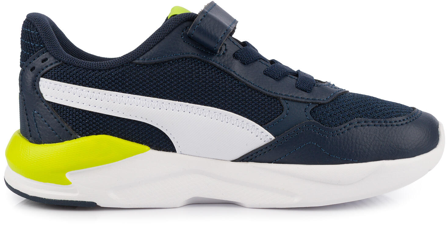 Buty sneakersy dziecięce na rzep granatowe PUMA X-RAY SPEED LITE AC PS 3/6
